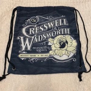 Stalking Jack the Ripper Owlcrate Drawstring Bag
